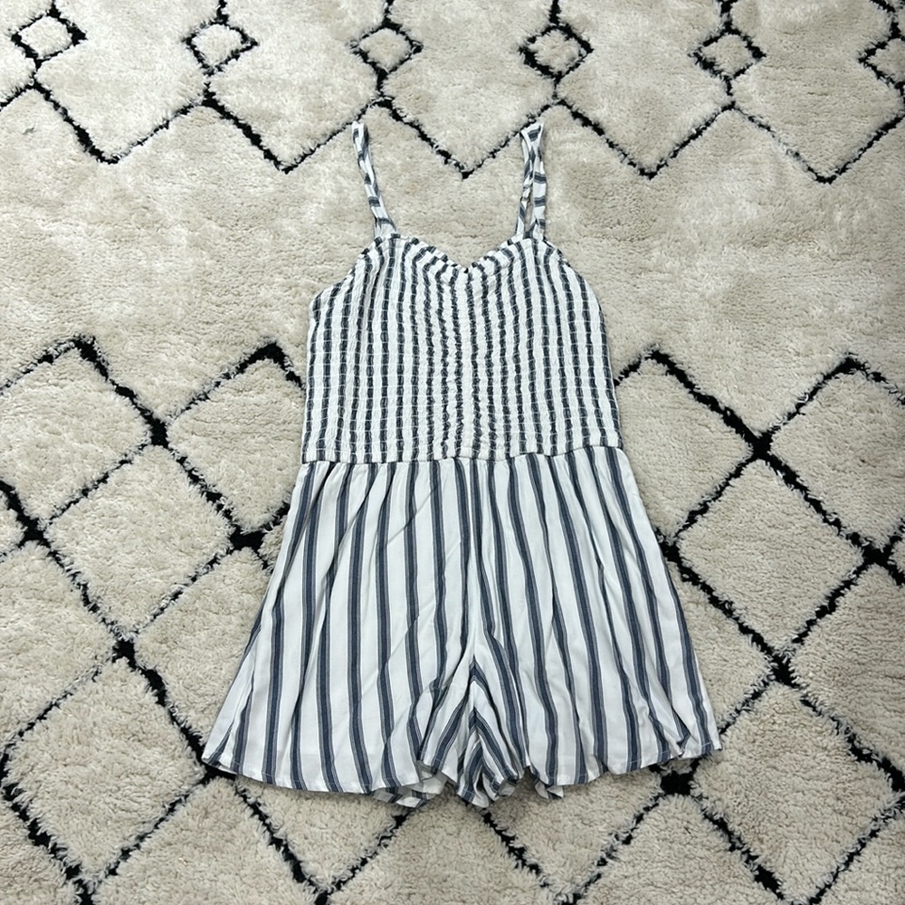 Kids Striped Romper